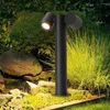 Adjustable Outdoor Garden Lawn Lamp Waterproof Landscape Pathway Post Spotlight Street Park Villa Holiday Pillar Light Ornament