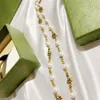 Najlepszy luksusowy naszyjnik na naszyjniki ze stopu Woaman Jakość 18 -karatowej złotej perłowej bransoletki mody zaopatrzenie w biżuterię