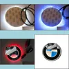 Car Badges For 4D Led Logo Light Car Accessories Badges Emblem 12V 82Mm White Blue Red High Quality Rear Lights Drop Delivery 2022 M Dh5Pa