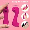 Sex Toy Electric Massagers S Masager Double Head -lägen Klitoris sugande slickande vibratorer G Spot Stimulate Vaginal Nipple Massager Blowgjob C0GG A4SA