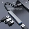 كمبيوتر كمبيوتر النوع C إلى USB3.0 Hub Hub عالي السرعة تمديد محول USB 3.0 محطة الإرساء