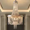 Chandeliers Led Loft Crystal Chandelier Modern Living Room Hanging Lamp Luxury Home Decor Indoor Lighting 2022 High Quality Lobby Lustre