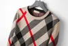 2023 سترة طويلة الأكمام Jacquard Knitwear Crew Neck Men Men Closey Fashion Menret Men Sweater Custom ODM Men.004