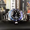 Herrenuhren mit automatischem mechanischem Uhrwerk, Deluxe-Armbanduhr mit schwarzem, blauem Keramik-Saphir-Zifferblatt und Jubilee-Armbanduhr, Uhren für Herren