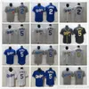 Maillots de baseball cousus 7 Julio Urias 10 Justin Turner, gris, blanc, bleu, vierge, sans numéro, pour hommes et femmes, 2021