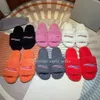 Paris Masculino Chinelos Sandálias de Verão Praia Slide Home Preto Branco Flat Scuffs Sliders Padrão BB Mans Borracha Pele de Inverno Letras Quentes Balenciagas Balencigas Feminino