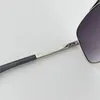 Klassieke houding zonnebril voor mannen metaal vierkant goud frame uv400 unisex vintage populaire stijl 0259 glazen bescherming brillen met doos met doos