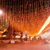 Str￤ngar 3.5m jul utomhus led str￤ng ljus istapp dropp gardin fairy lamp halloween fest bakgrunder vattent￤t dekoration