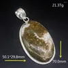 Pendant Necklaces Hermosa Jewelry Solitaire Exotic Unique Ocean Jasper Silver Color Charm Necklace For Women Gifts 20224770