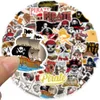 50pcs Cool Pirates Skull Stickers DIY Skateboard Laptop Bike Guitar Phone Motorcycle Car Waterproof Sticker