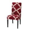 Fodere per sedie Plaid Bird Elastic Slipcover Washable Restaurant El Cover Seat Case Fashion Home Textile