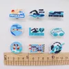 MOQ 20Pcs PVC Swim Fast Water Ballet Free Style Shoe Charms For Clog Sandals Shoes Accessories Buckle Decoration For Adults Children