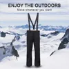 Skiing BIB Pants X-TIGER Men Keep Warm Snow Trousers Winter Bib Windproof Waterproof Outdoor Sport Snowboard L221025