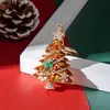 حفلة عيد الميلاد لصالح DIY Diamond Key Chain Xmas Tree Pendant Zinc Alloy Charm Hanging Pendants Home New Year Holiday Decorations Rra147