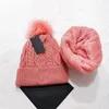 Chapeaux tricotés de créateurs Bonnets en polaire d'hiver Femmes Filles Casquettes de crâne Bonnet Trendy Label Rhombus Bonnet à tricoter Bonnet chaud en plein air Cache-oreilles de Noël Peluche épaissie