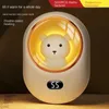 Yaratıcı yeni el ısınma hazine şarj hazinesi dijital ekran sıcaklık kontrolü çift taraflı ısıtma usb mobil güç sıcak bebek