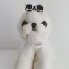 Dog Apparel Pet Accessories Handmade Headwear Head Flower Teddy Yorkshire Maltese Pearl Flash Diamond Sunglasses Puppy Supplies
