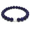 Strand Arrival IRBACOO Couple Bracelet Crystal Ball Lapis Lazuli Sets Stainless Steel Jewelry For Femal Male Lovers