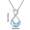 Pendant Necklaces Fire Blue Opal U.S. Army Badge Necklace Pendants Fashion Jewelry For Women Girls Drop