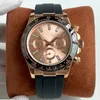 Masowe męże zegarki mechaniczne zegarek Business Watch Life Waterproof Steel Case Watches 40 mm Montre de Luxe Rekround na rękę dla mężczyzn