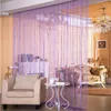 Curtain 2.9x2.9m Modern Living Room Curtains Thread String Door Bead Sheer For Window Bedroom Cortinas Salon