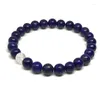 Strand Arrival IRBACOO Couple Bracelet Crystal Ball Lapis Lazuli Sets Stainless Steel Jewelry For Femal Male Lovers