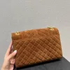 Tasarımcı Loulou omuz çantaları klasik kadın çanta cüzdan sürgülü zincir bayan messenger akşam çanta kapak crossbody paketi