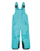 Skiing BIB Pants Children ski pants men and women outdoor wind rain warm winter thick outer wear trousers Children's thickening straps L221025