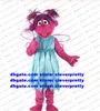 Abby Cadabby Sesame Street Abby Elmo Maskot Kostym Vuxen tecknad karaktär Dräkt Musikalisk Pantomimfestival Firande CX2044