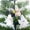 Christmas Hanging Merry Angel Xmas Tree Doll Hanging Ornaments For Party Home Decoration Pendant BHC77