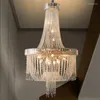 Chandeliers Led Loft Crystal Chandelier Modern Living Room Hanging Lamp Luxury Home Decor Indoor Lighting 2022 High Quality Lobby Lustre