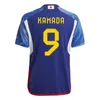 Japan 2022 Soccer Jerseys Minamino Nagatomo Haraguchi Yoshida Tsubasa 2023 Atom Nigo Special-Edition 22 23 Football Shirt Osako Men Set Kids Kit Player Fans Kvinnor