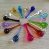 Kroonluchter kristal 10 stks multicolor regendruppels onderdelen 20 80 mm lamp glas hangende hangers kralen gordijnaccessoires