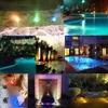 RGB Submersible Led Lights Battery Operated Underwater Spot Lights With Remote Outdoor Vase Bowl Pond Garden Party Decoration