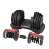 Manubri Home Fitness Room Equipment Peso regolabile rivestito in gomma con allenamento con bilanciere di base