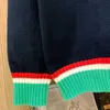 Мужские свитера дизайнерские Bb Зимние мужские шерстяные свитера Bur Дизайнерские вязаные пуловеры Куртка Мужская толстовка Женская теплая повседневная толстовка с капюшоном с вышивкой и воротником T554