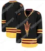 ASU HOCKEY Gold Heritage Jersey State Sun Johnny Walker Jax Murray Jacob Wilson Sandhu Connor Stuart Gvido Jansons Tanner