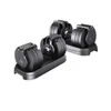 Dumbbells Technology Quickly Adjusts Weight In One Second Home Upgraded Safety Adjustable Business Leisure Sports Dumbbell