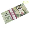 Nieuwigheid Games Prop Canada Spel Geld 100S Canadese Dollar Cad Bankbiljetten Papier Spelen Film Rekwisieten Drop Levering 2022 Speelgoed Geschenken Nieuwigheid Dh7A4UQYZ