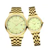 Нарученные часы такие крутые креативные светящиеся пары Kky Top Lover Watch Men Fashion Business Gold Chock Women 2022