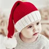 Bonnet Mignon Noël Parent-Enfant Pompon Adulte Enfant Bonnet Doux Santa Cap Fête du Nouvel An