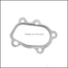 Turbochargers Pqy 10Pcs/Lot For T25 T28 Gt25 Gt28 Turbocharger Gasket Fitting Garrett Turbo 5 Bolt Pqy4810 Drop Delivery 2022 Mobile Dh0Hk