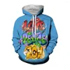 Männer Hoodies Jumeast 3D Gedruckt Drip Flipper Null Hacker Brief Doodle Mit Kapuze Sweatshirts Hip Hop Graffiti Streetwear Yk2 Männer kleidung