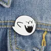 Pins Broches Cartoon Revers Pin Boo Ghost Emaille Broches Game Pins Denim Tas Gesp Knop Badge Punk Sieraden Cadeau voor Vrienden Dro Dhb1M