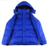 men winter down jacket designer men women's casual puffer jacket Fashion coats high quality ykk zipper windproof outdoor thick real wolf fur coat