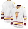 ASU Hockey Gold Heritage Jersey State Sun Johnny Walker Jax Murray Jacob Wilson Sandhu Connor Stuart Gvido Jansons Tanner