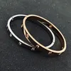 Luxury women mens designer love bracelet screwdriver bangle homme titanium steel gold rose gold 10 diamonds bracelets 17cm 19cm womens screw watch cuff Halloween