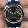 datejust etc2836 3235高級メンズメカニカルウォッチ自動ログライトホワイトブラックディンRZ1702ブランド腕時計