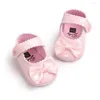 Premiers marcheurs 0-18 mois couleur rose printemps été bébé filles princesse Infantil baskets chaussures chaussures antidérapantes. CX18C