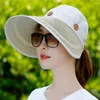 Baskar justerbar neutral tennis golf visir sol hatt sommar kvinnor hattar strand stora grim sunhat sport cap lappt￤cke utomhus solskyddsmedel